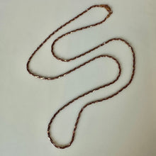 Load image into Gallery viewer, 14K Rose Gold 22" Chain Necklace (4.1g)
