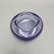 Load image into Gallery viewer, Erickson Purple Glass Controlled Bubble Ashtray (~2x3.5x3.5)
