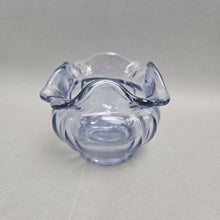Load image into Gallery viewer, Fenton Neodymium Blue-to-Lavender Color-Changing Glass Vase (3.5x4.5)
