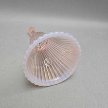 Load image into Gallery viewer, Fenton Pink Glass 'Peaches &amp; Cream' Bell (7.25x3.5)

