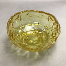 Load image into Gallery viewer, Indiana Glass Amber/Yellow' Constellation Bowl (3.6x6x6)
