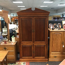 Load image into Gallery viewer, Cherry Double Door Media Armoire (81x46x25)
