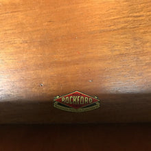 Load image into Gallery viewer, Vintage Walnut Burled Wood China Cabinet w/Asian Top (67x50x19)
