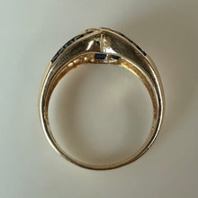 Load image into Gallery viewer, 14K Gold Topaz Ring sz 8 (4.1g)

