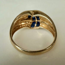 Load image into Gallery viewer, 14K Gold Topaz Ring sz 8 (4.1g)

