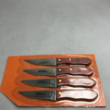Load image into Gallery viewer, New Gourmet Traditions Stainless Steel 4 Piece Knife Set (9")
