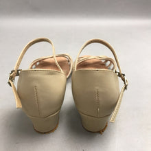 Load image into Gallery viewer, Very Fine Beige Dance Sandal Size 7
