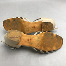 Load image into Gallery viewer, Very Fine Beige Dance Sandal Size 7
