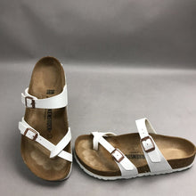 Load image into Gallery viewer, Birkenstock Women's Mayari Birko-Flor Graceful White Size 38
