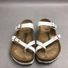 Load image into Gallery viewer, Birkenstock Women's Mayari Birko-Flor Graceful White Size 38
