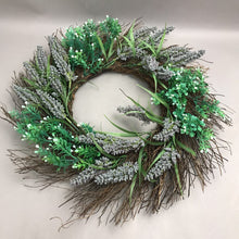 Load image into Gallery viewer, Lavender Wreath (24")

