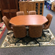 Load image into Gallery viewer, Kitchen Table w/6 Chairs 1 Leaf (30x42x48)
