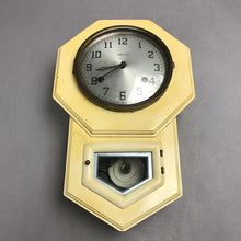 Load image into Gallery viewer, Antique Waterbury Schoolhouse Clock No Key Untested (15x10x3)(As Is)

