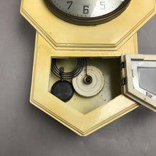 Load image into Gallery viewer, Antique Waterbury Schoolhouse Clock w/Key Untested (15x10x3)(As Is)
