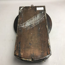 Load image into Gallery viewer, Antique Schoolhouse Style Wall Chime Clock No Key (18x12x4)(As Is)
