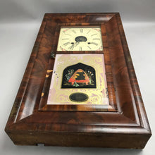 Load image into Gallery viewer, Antique Weight Driven New Haven Ogee Case Clock (26x15x4)(As Is)
