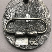 Load image into Gallery viewer, Vintage Silverplated Sislyou Buckle Co. Belt Buckle USA (2.5x3)
