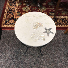 Load image into Gallery viewer, Floral Stone End Table (22x16x16)
