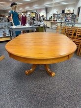 Load image into Gallery viewer, Oak Kitchen Table w/2 12" Leaves (30x48x48)
