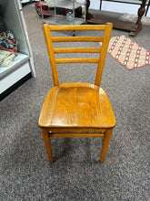 Load image into Gallery viewer, Oak Kitchen Chair 8 Available (34x18x19)
