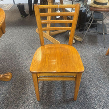 Load image into Gallery viewer, Oak Kitchen Chair AS IS (34x18x19)
