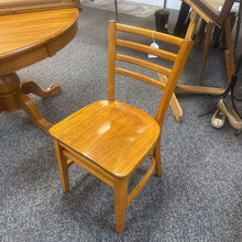 Load image into Gallery viewer, Oak Kitchen Chair AS IS (34x18x19)
