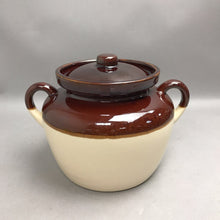 Load image into Gallery viewer, Vintage McCoy Bean Pot # 343 With Lid (7")
