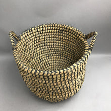 Load image into Gallery viewer, Seagrass Storage Basket w/Handles (12x13)
