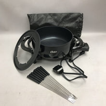 Load image into Gallery viewer, Oster Electric Fondue Pot 3 qt. w/Forks (11x14)
