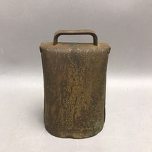 Load image into Gallery viewer, Vintage Rustic Large Riveted Cow Bell (6x4)
