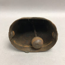 Load image into Gallery viewer, Vintage Rustic Large Riveted Cow Bell (6x4)
