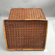 Load image into Gallery viewer, Wicker Storage Basket w/Lid (13x15x18)
