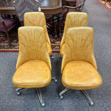 Load image into Gallery viewer, Vinyl Chair on Wheels (35x19x20) 4 Available
