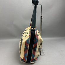 Load image into Gallery viewer, Vintage Southwestern Woven Kokopelli Print Purse (11x15x5")
