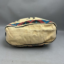 Load image into Gallery viewer, Vintage Southwestern Woven Kokopelli Print Purse (11x15x5")
