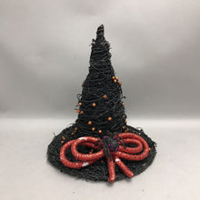 Load image into Gallery viewer, Light Up Witch Hat Decor (11")
