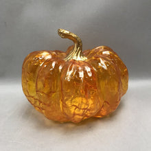 Load image into Gallery viewer, Acrylic Lighted Pumpkin (~7.5x9x8)
