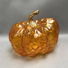 Load image into Gallery viewer, Acrylic Lighted Pumpkin (~7.5x9x8)

