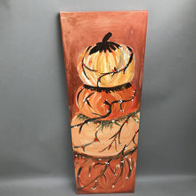 Load image into Gallery viewer, Fall Pumpkin Painting AS IS (30x10)
