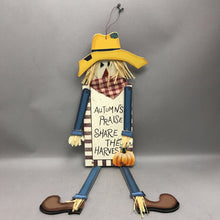 Load image into Gallery viewer, Hanging Fall Scarecrow Decor
