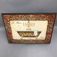 Load image into Gallery viewer, Le Bain Tiger Print Bathroom Painting (12x16)
