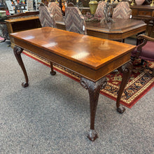 Load image into Gallery viewer, Baker Sofa Table w/Claw Feet (33x59x25)
