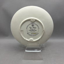 Load image into Gallery viewer, Franklin Mint Porcelain Plate - The White Roses of Capodimonte (8")
