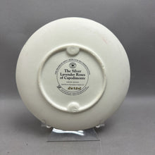 Load image into Gallery viewer, Franklin Mint Porcelain Plate - The Silver Lavender Roses of Capodimonte (8")
