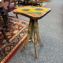 Load image into Gallery viewer, Sunflower / Daisy Painted Stand (30x16x19)
