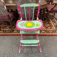 Load image into Gallery viewer, Painted High Chair (39x18x18)
