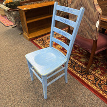 Load image into Gallery viewer, Blue Painted Chair (40x17x17)
