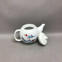 Load image into Gallery viewer, DAVIDsTEA Birds on Branches Painted Teapot (6")
