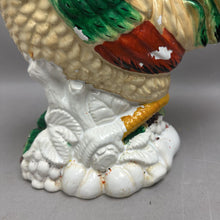 Load image into Gallery viewer, Hand Painted Ceramic Rooster (13") AS IS
