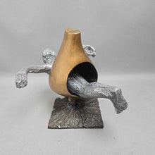 Load image into Gallery viewer, Ernest Bottomley Mixed-Metal Figural Diver Sculpture (9")
